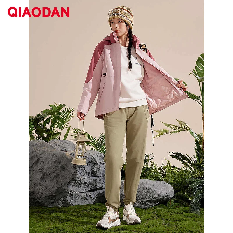qiaodan-women-fleece-pants-winter-2025-hiking-outdoor-sports-trouser-waterproof-windproof-sportswear-bottom-qdfyk2244551