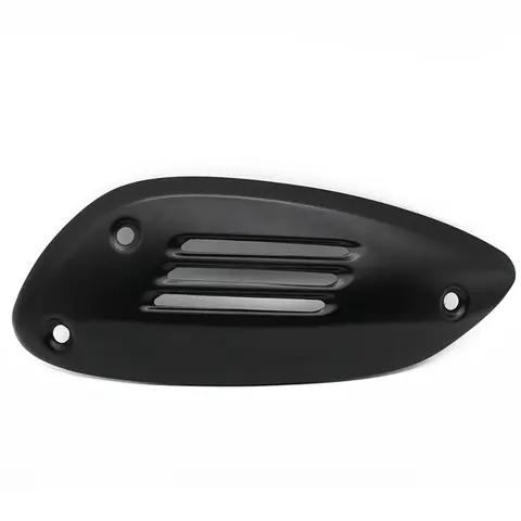오토바이 배기 파이프 커버 오른쪽 머플러 열 차폐 케이스 부품 액세서리, VESPA GTS 125 250 300 GTV GTE 2013-2021, 1 개
