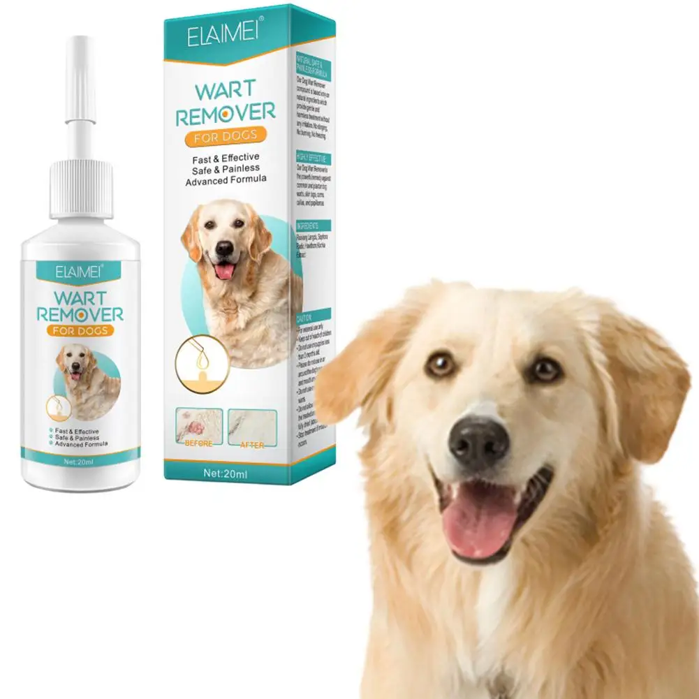1/2/3/5Pcs Pet Wart Removal Liquid For Cat And Dog Flat Warts Removal Liquid Remove Pets Warts Protect Pet Health Care
