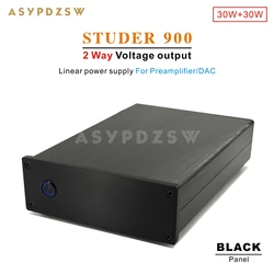 2 Way STUDER 900 Linear power supply For Preamplifier/DAC DC 5V---24V (Optional)