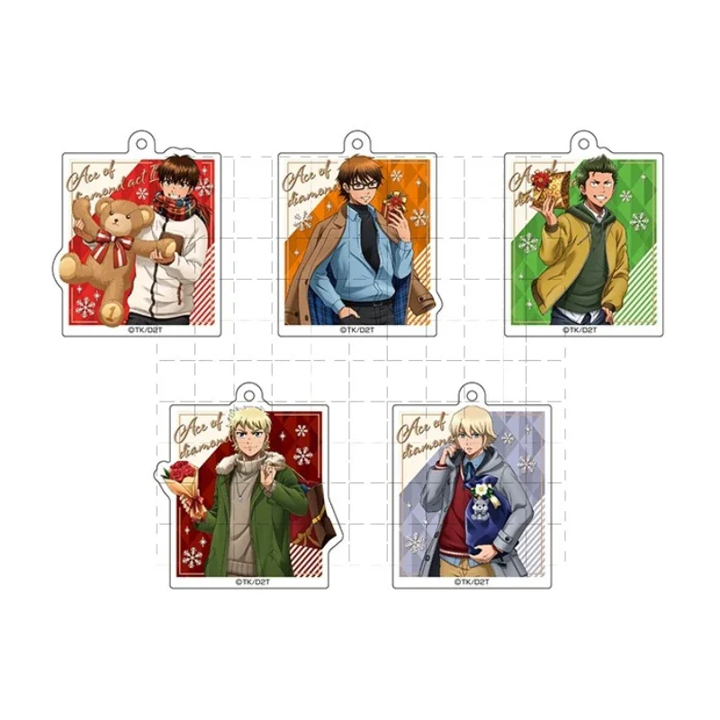 Game Furuya Satoru Kominato Haruichi Kuramochi Youichi Sawamura Eijyun Keychain Doll Anime Acrylic Keyring Pendant for Gift