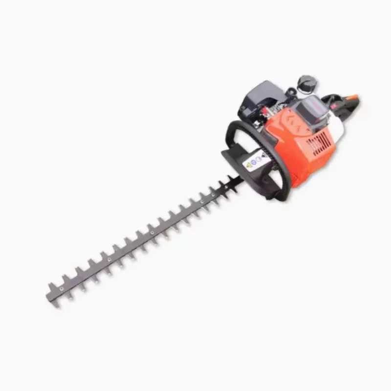 Two stroke dual blade gasoline hedge trimmer, tea garden trimmer, tea tree trimmer, tea cutting machine