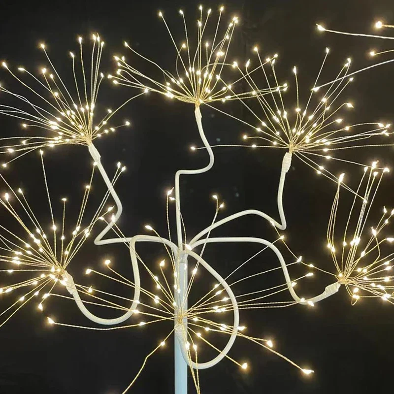 SEAN Moderne Landschafts-Atmosphärenlampe, LED-Innenbereich, kreative Feuerwerkslichter für Hochzeit, Party, Bühne, Hintergrunddekoration