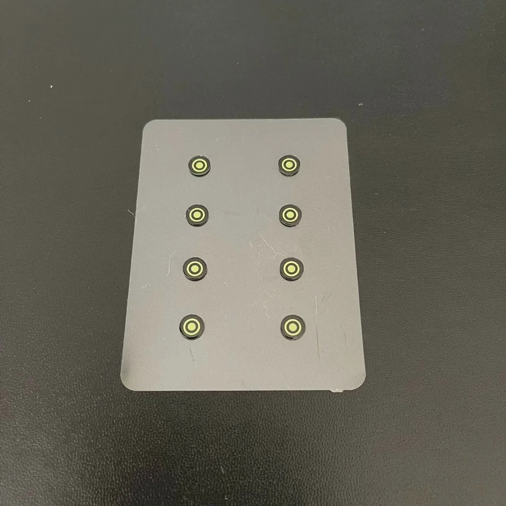 Universal Glass Mouse Skates Dots, Aluminosilicate Tempered Feet for Gaming Mouse High Wear Resistance