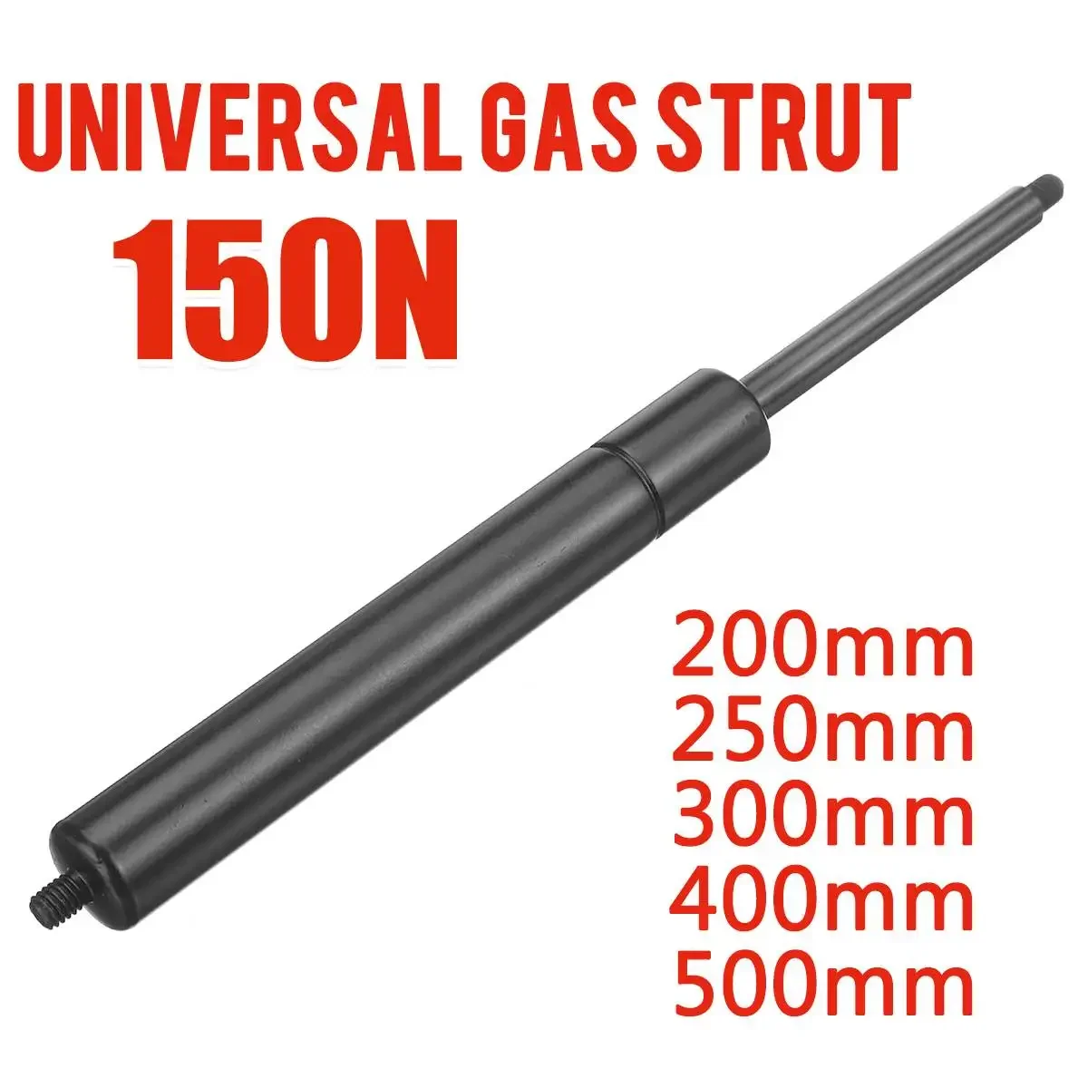 

2pcs 200-500mm 150N 8mm Car Gas Strut Bars Gas Spring Hood Support Rod Shock Lift for RV Bed Window Bus Caravans