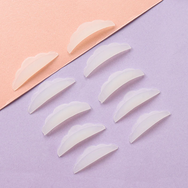 

5 пар силиконовых защитных подушечек для химической завивки ресниц, наращивание ресниц, подъемные бигуди, щит, патч, женские инструменты для макияжа