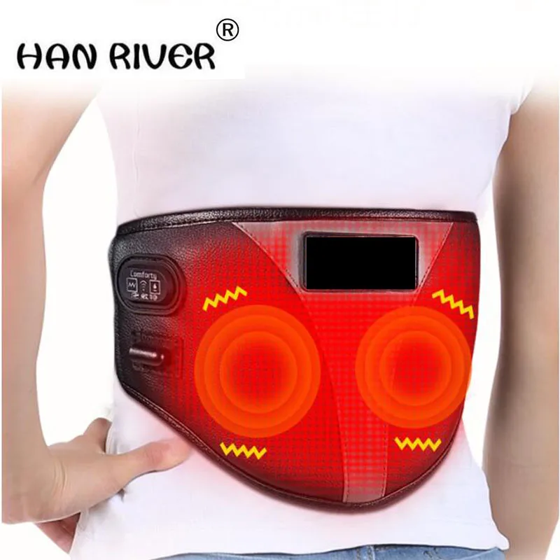 Medical thermal protection waist belt far infrared heat massage waist dish outstanding strain of lumbar muscles of lumbar spine