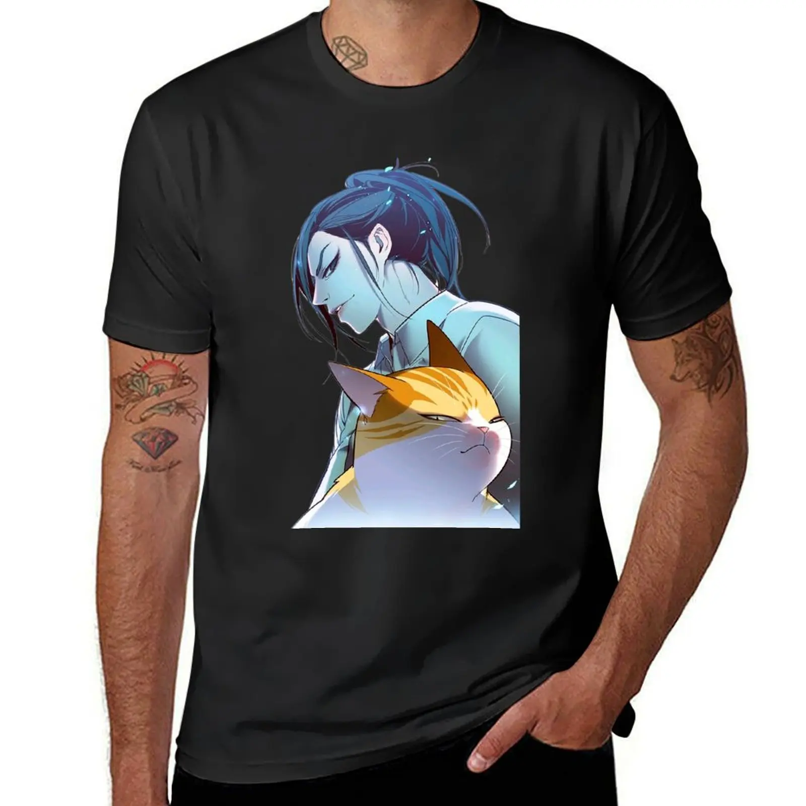 

Eleceed kayden T-Shirt kawaii clothes oversized Blouse clothing for men