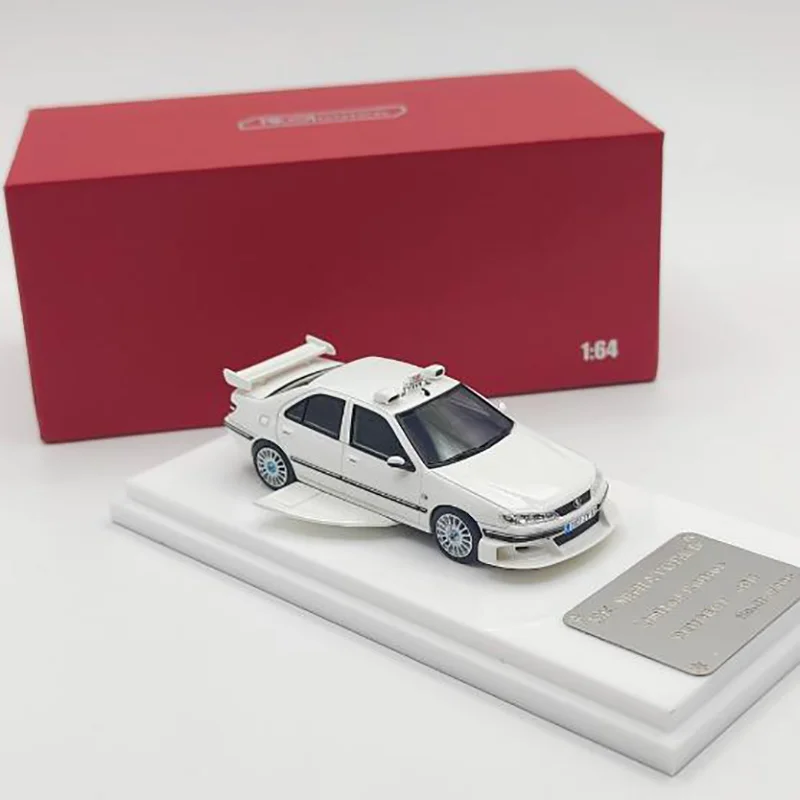 Escala fundida 1/64 logotipo modelo de táxi modelo de táxi material de resina carro estático brinquedo coleção decoração exibição presente aniversário