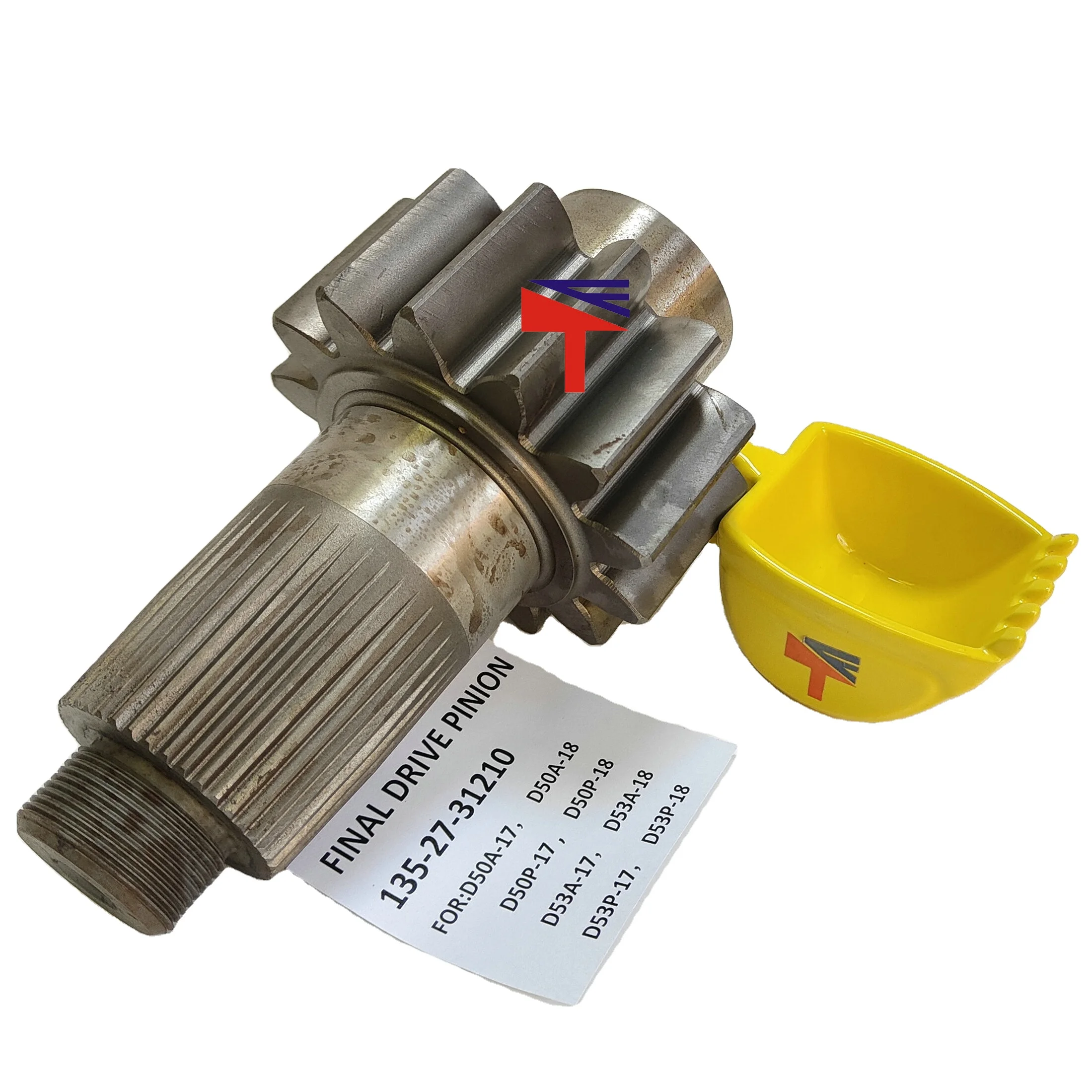 Mechanical Final drive pinion 135-27-31210  for Buildozer D50P-17 D50P-18 D53A-17 D53A-18