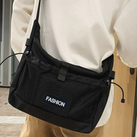 Neutral style tote bag for men and women, suitable for travel, work or carrying on one shoulder, made of nylon material