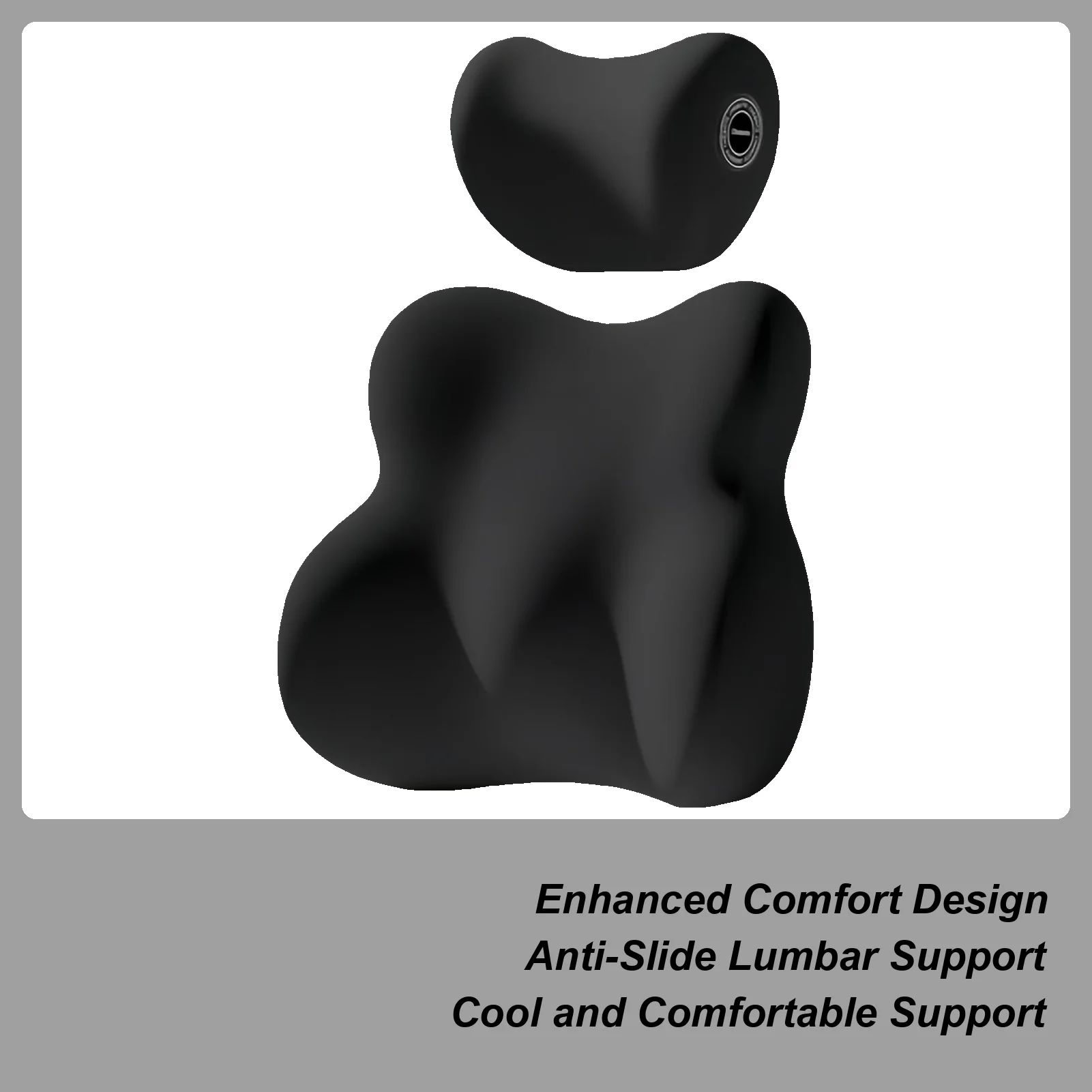 

Lumbar Pillow For Car Memory Foam Ergonomic Auto Supplies Car Neck Pillow Kit For Vehicle Truck Travel Trip Commuting Daily Home