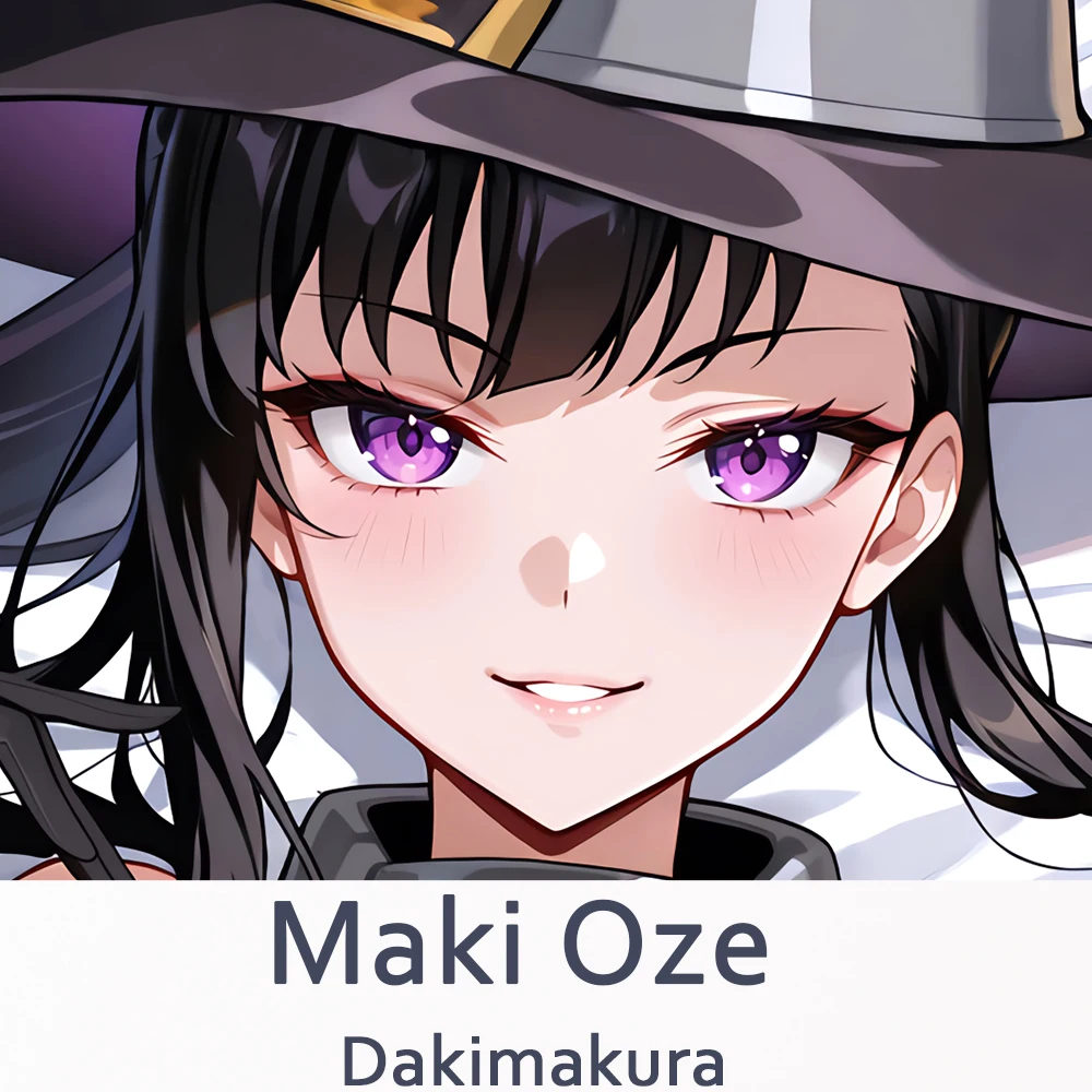 

Maki Oze Dakimakura 2WAY обнимающая наволочка для тела аниме отаку наволочка рождественские подарки