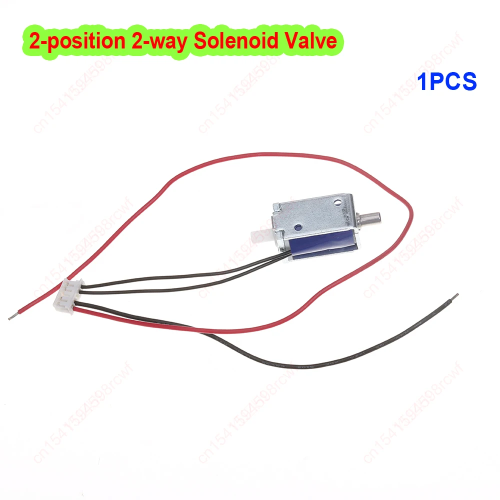 Mini 10mm Solenoid Valve with Wire Connector DC 5V Powered on To Open 2-Position 2-Way N/C Electric Control Air Valve