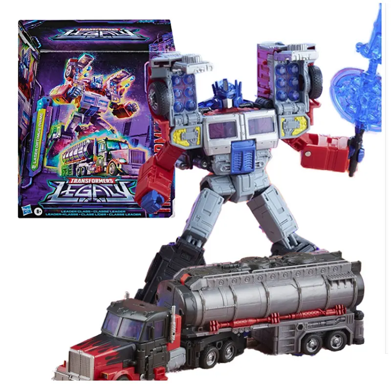 

TAKARA TOMY Genuine Transformers Toys Generations Legacy Series G2 Laser Optimus Prime Action Figure Toy Hobby Gift