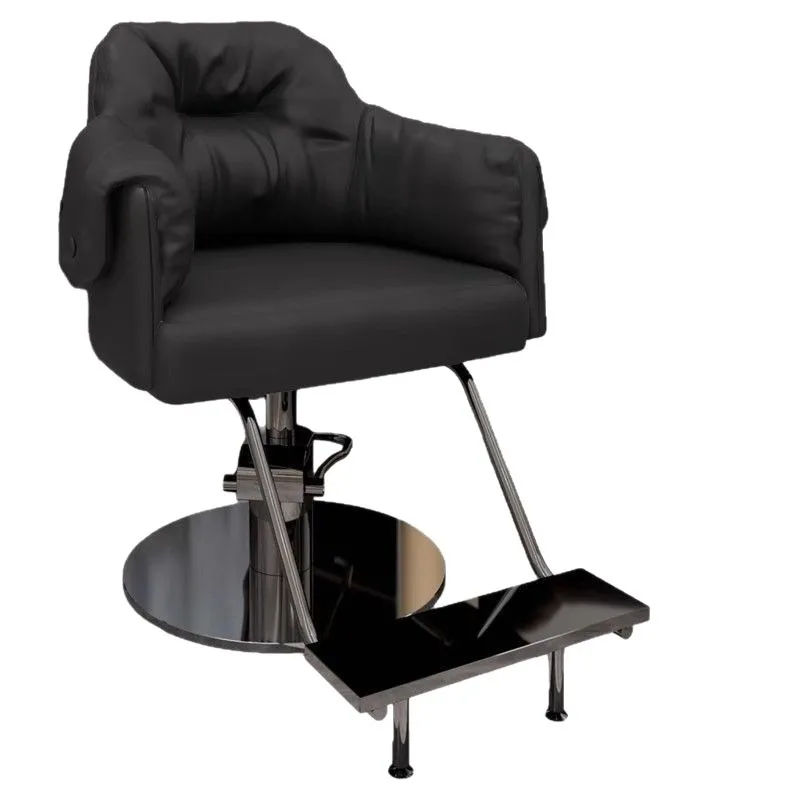 Hair salon lift chair, rotating simple perm and dyeing chair