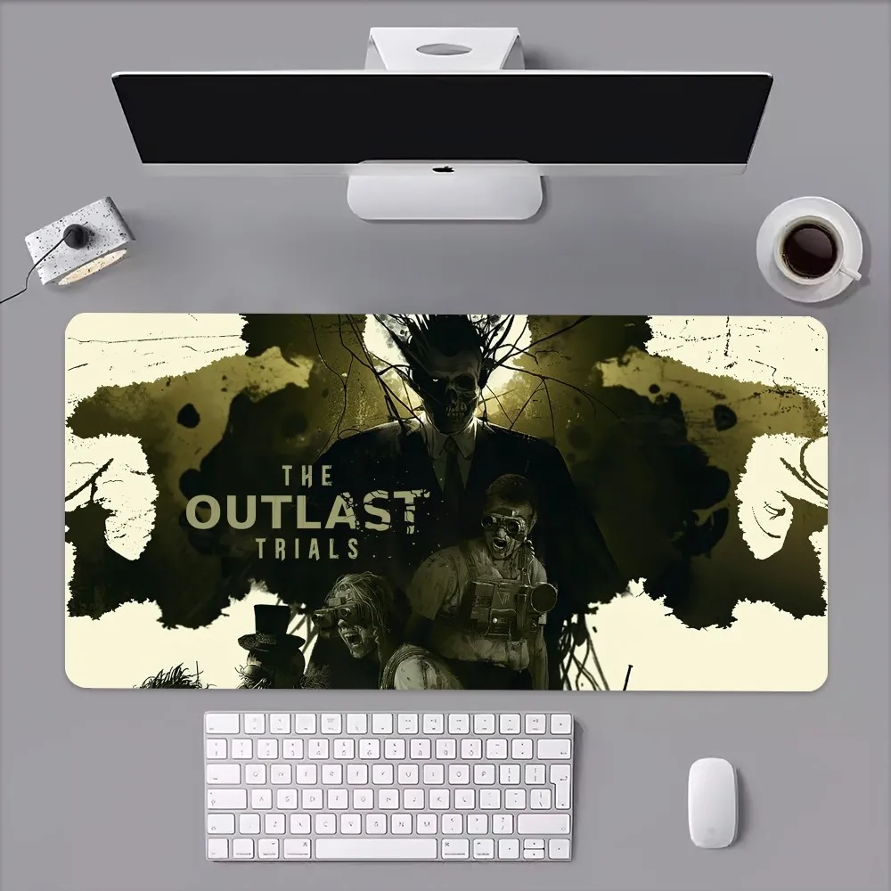 Horry Game The Outlast Trials Mouse Pad Computer Laptop Gaming Office Wrist Guard Non Slip Keyboard Pad