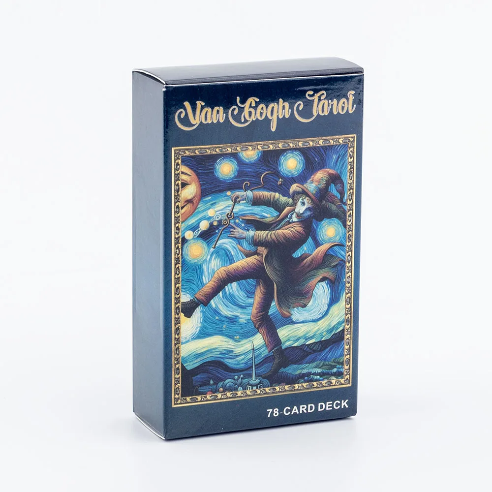 Van Gogh Tarot  A 78 Card Deck 10.4*6.1cm Illustration Divination Wisdom Oracle Tarot Cards Board Games