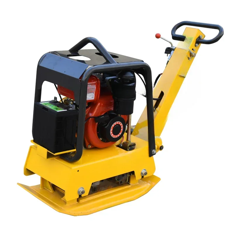 Diesel Engine Concrete Compaction Vibration Ground Vibrator Flat Compactor