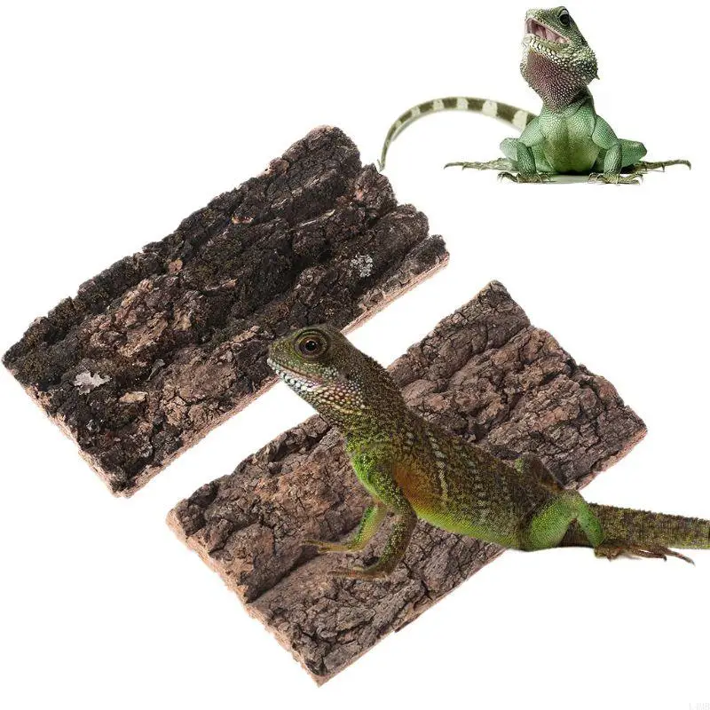 L4MB Natural Cork Bark Flat Terrarium фоновый