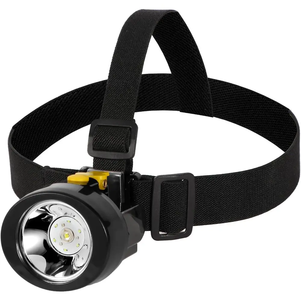 

Rechargeable LED Lamp Waterproo Explosion-Proo Miners Lamps Camping Lights Night Running Fishing Hunting Yellow