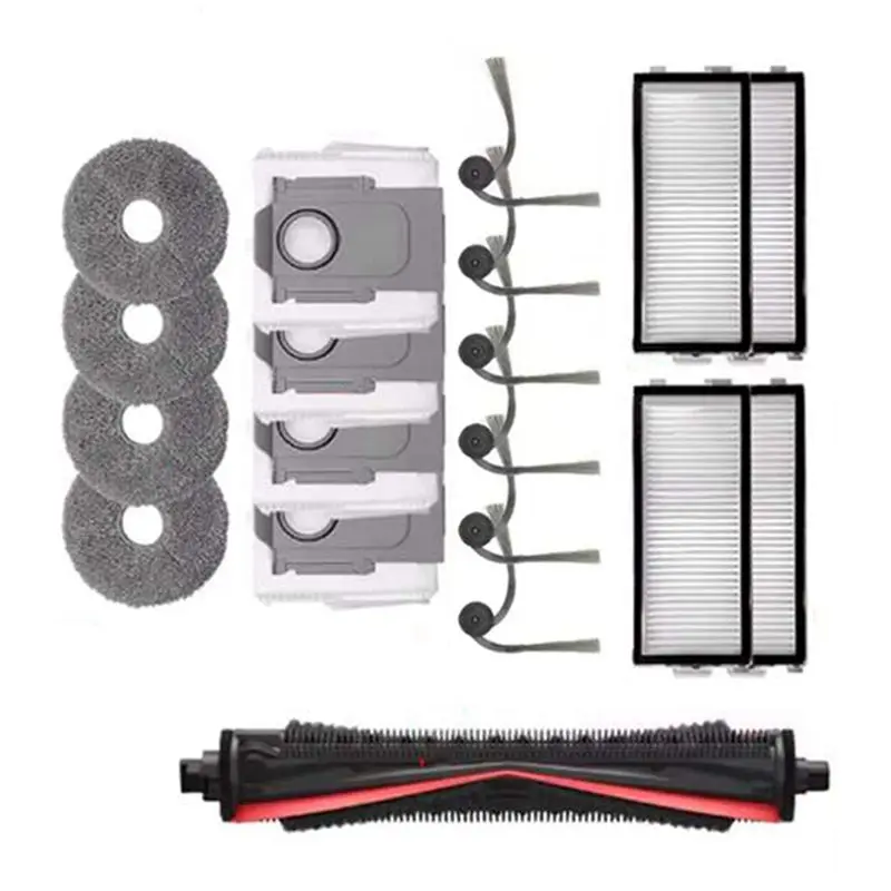 

Hot-Vacuum Cleaner Spare Parts Tricut Brush Side Brush Dust Bag Filters Mop Cloth For Roborock G30 Space/Saros Z70