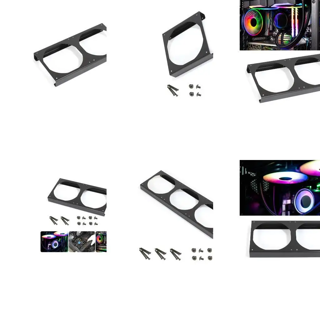 

652F Metal Computer Fan Spacer 25mm Lift Enhances Thermals Management For Gaming Rigs