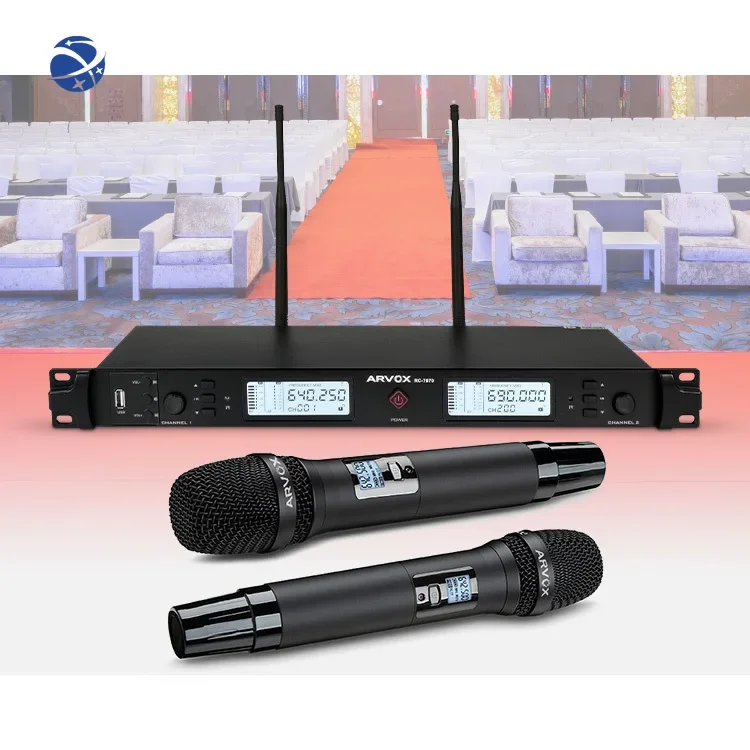 

Professional Handheld Wireless Mic FM stage performance microfone wireless microphone professional