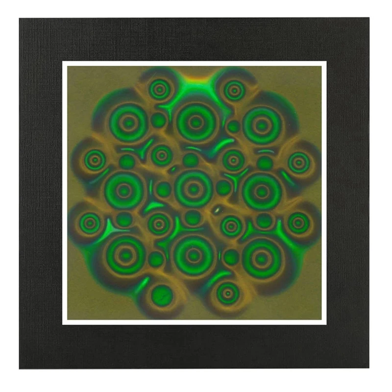 Magnetfeld-Betrachtungsfolie, Magnetfluss-Anzeigeblatt, sofortige automatische Wiederherstellung, magnetisches Muster für wissenschaftliche Zwecke