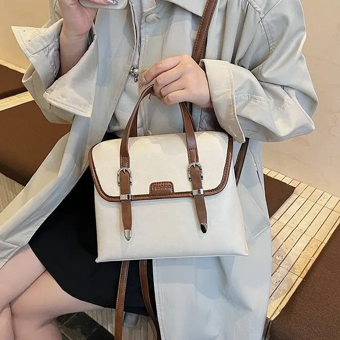 

Новый рюкзак 857, портфель на одно плечо, джинсовая универсальная повседневная сумка через плечо, большая вместимость