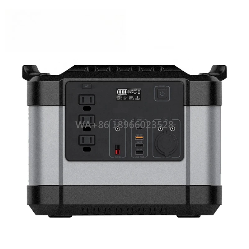 

Portable Outdoor Energy Storage Power Supply Solar Power System Smart Power Bank Battery TC1500 1500w 20 Hours Working Time