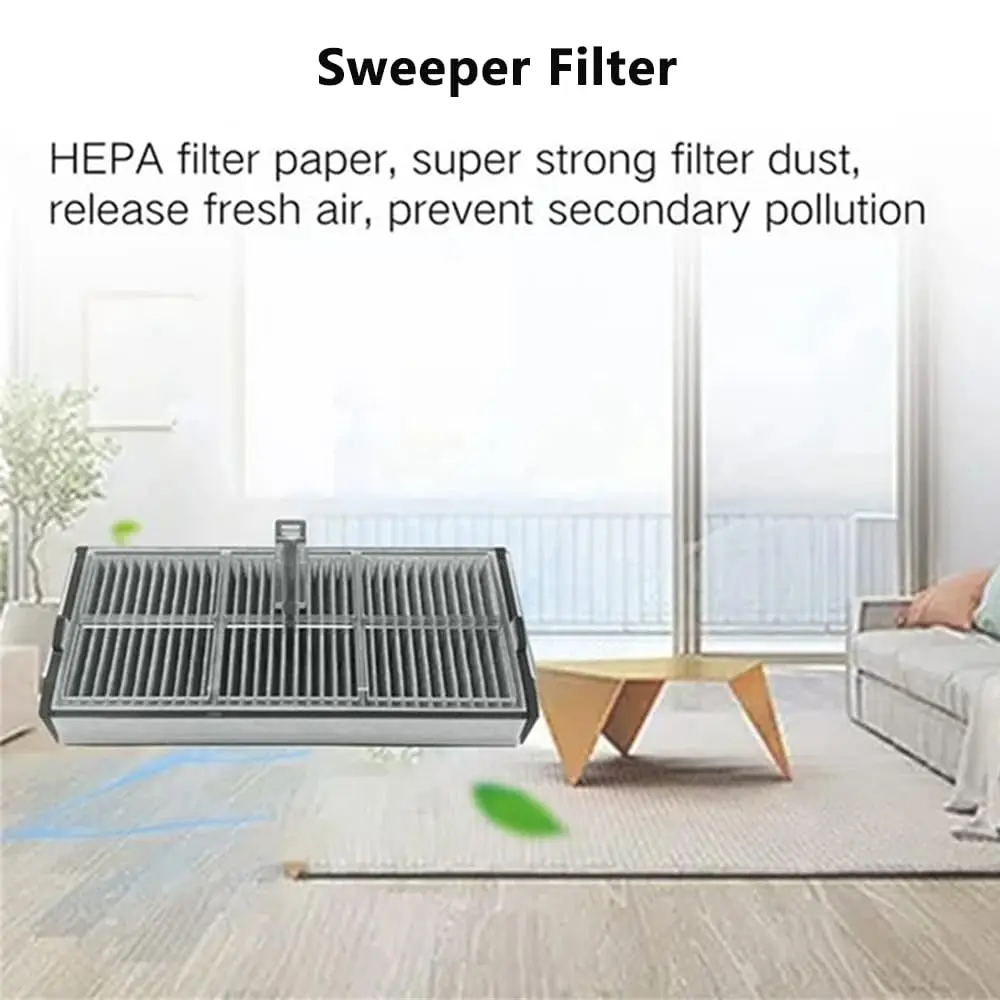 مرشحات HEPA لـ Dreame L10s Pro Ultra Heat / X30 Ultra / L10s Ult X40 Ultra / X40 Pro ملحقات استبدال المكنسة الكهربائية