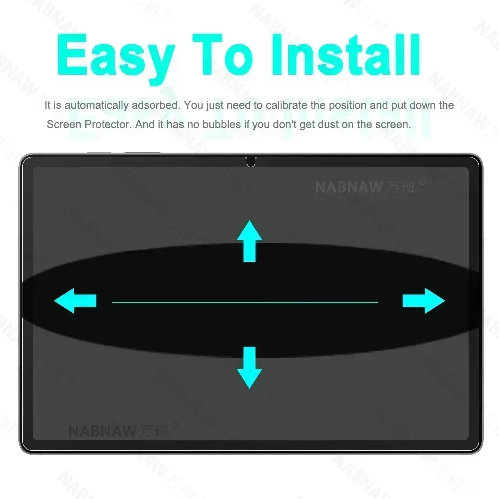 2 ชิ้น HD Scratch Proof Screen Protector กระจกนิรภัยสําหรับ Samsung Galaxy Tab S9 FE 10.9 นิ้ว SM-X510 X516B ป้องกันฟิล์ม