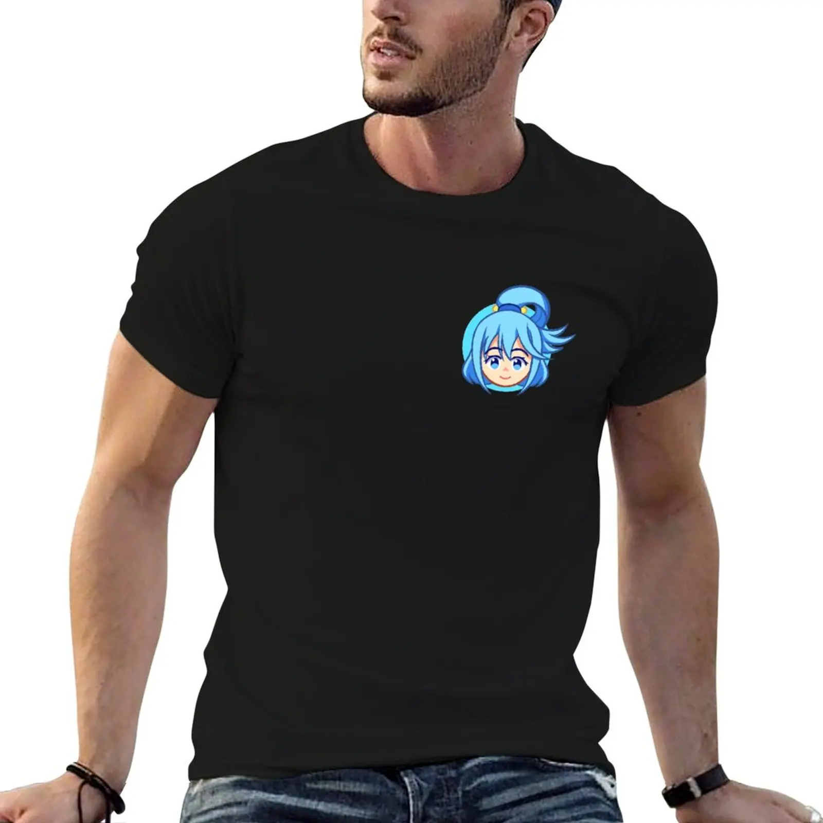 

Tiny Aqua T-Shirt man t shirts graphic t shirts for man cotton soft t shirts for man cotton funny T-shirt