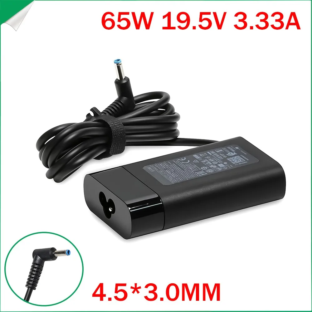 

New Genuine For HP Envy 13 / Spectre X360 / Chromebook 11 14 19.5V 3.33A 65W 4.5*3.0mm Charger L23960-003 L240008-001 TPN-DA14