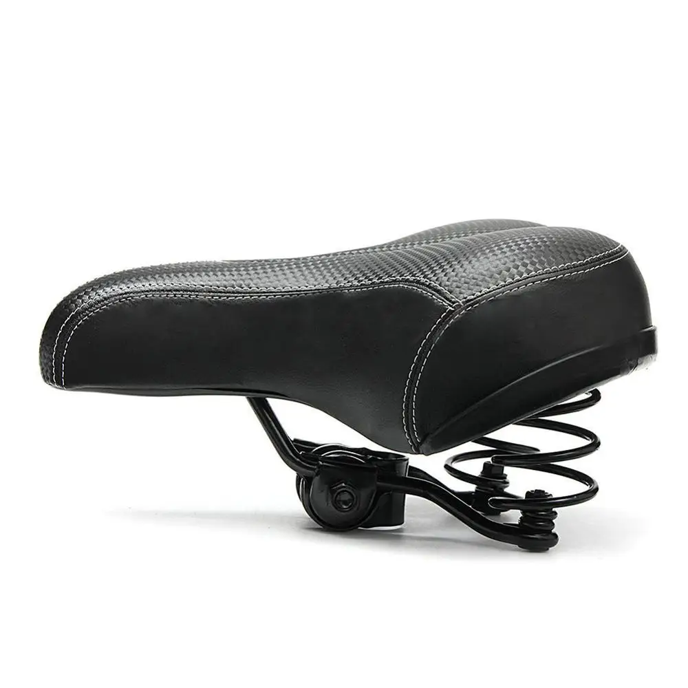 Q046 Bicycle Cycling Big Bum Saddle Seat Road MTB Bike Wide Soft Pad Comfort Cushion