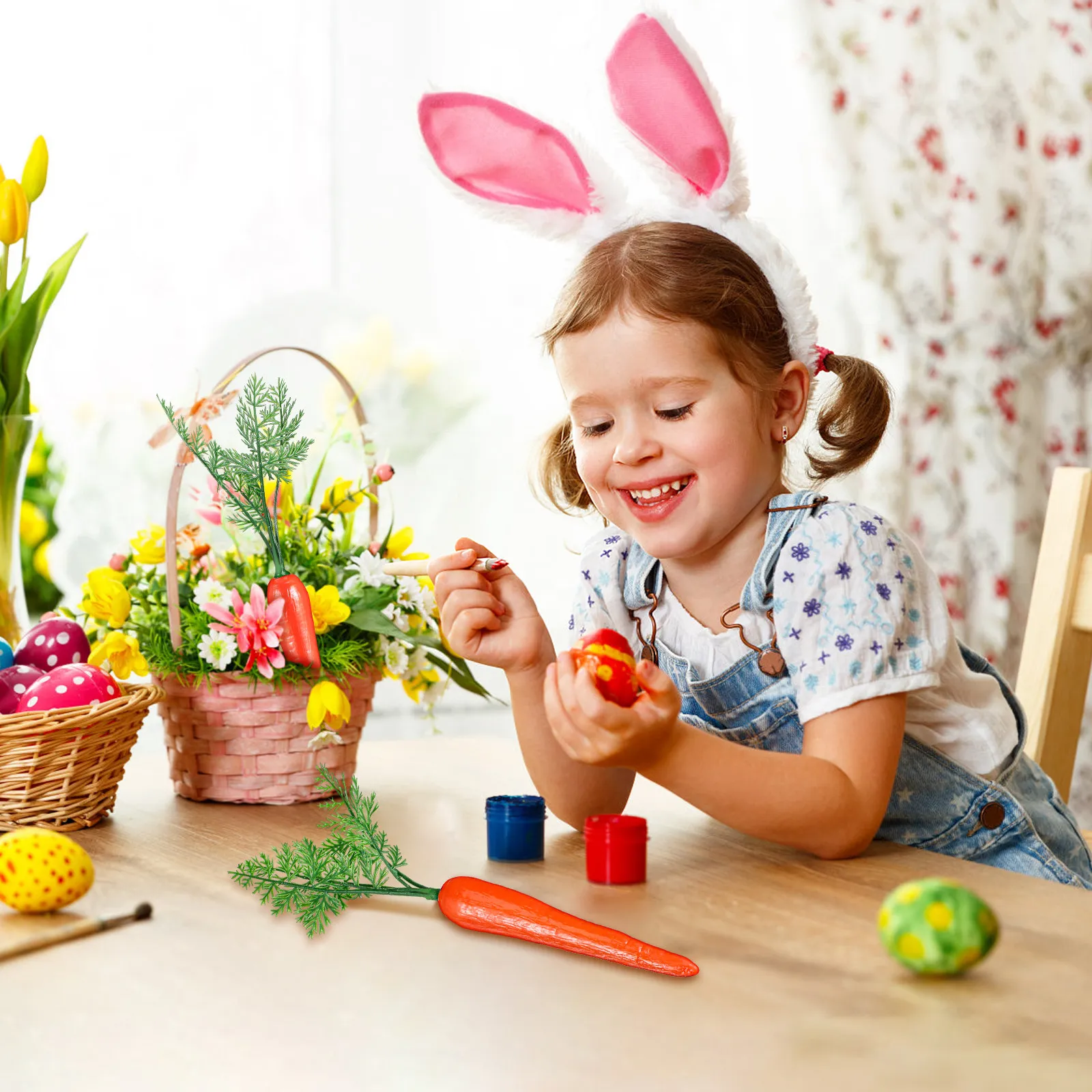 

2 шт. Декоративные реалистичные морковки из ПВХ для витрин магазинов, домашнего декора, кухни, фотосъемки, модель моркови, реквизит для фотосъемки