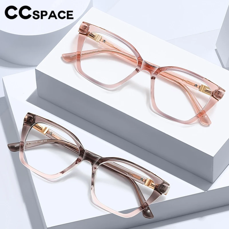 Marca de moda designer feminino óculos de leitura lente óptica anti luz azul miopia prescrição óculos gradiente colorido