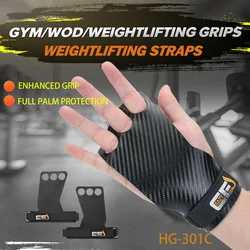 Weightlifting Mitts for Cross Training or Gymnastics Athletes  Gym Grips Gloves Pull-ups Lifting Support Palm