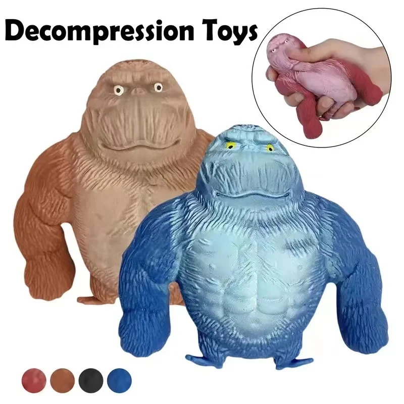 

Decompression gorilla venting gorilla sand toys decompression decompression pinch joy Gifts for children or friends