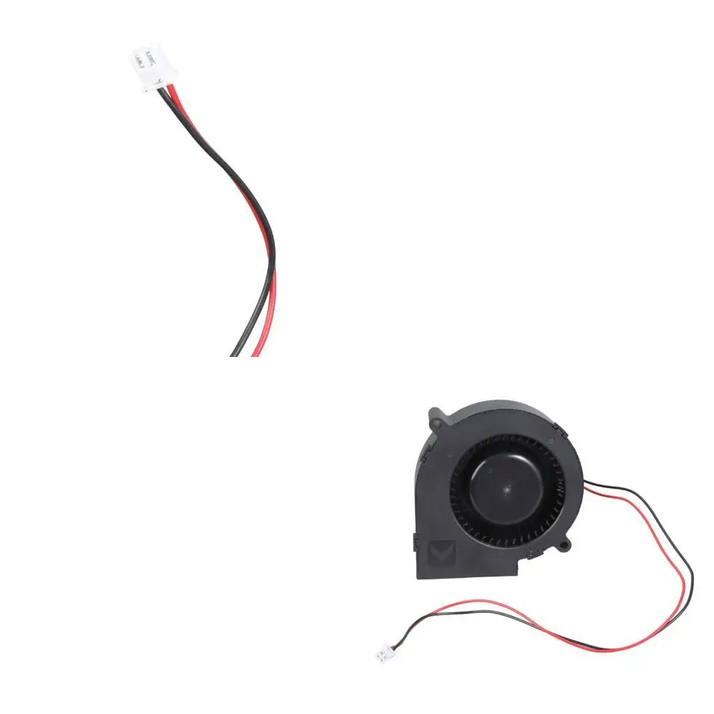 652F 12V 2.4A High Speed Blower Fan 4500RPM Blower Fan 97x33mm For Efficient Cooling In 3D Printing CPU Systems