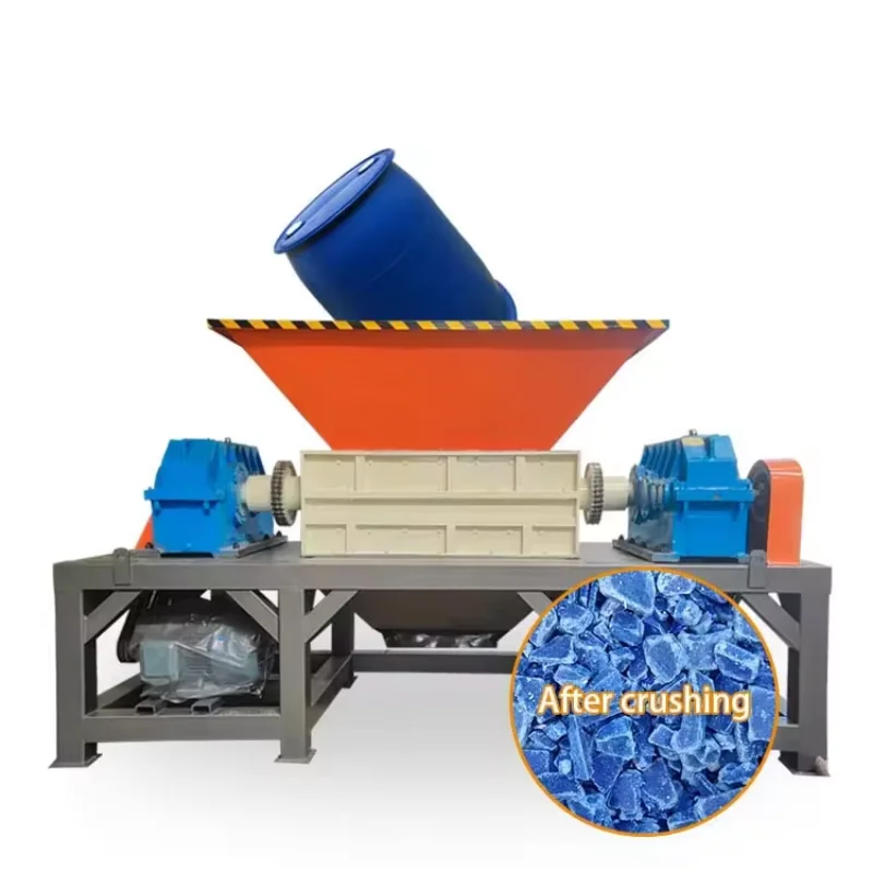 YG Shredding Waste Metal Steel Chemical Drums Shredder Machine Waste Motor Crusher Aluminum Recycling Small Scrap Metal Crusher