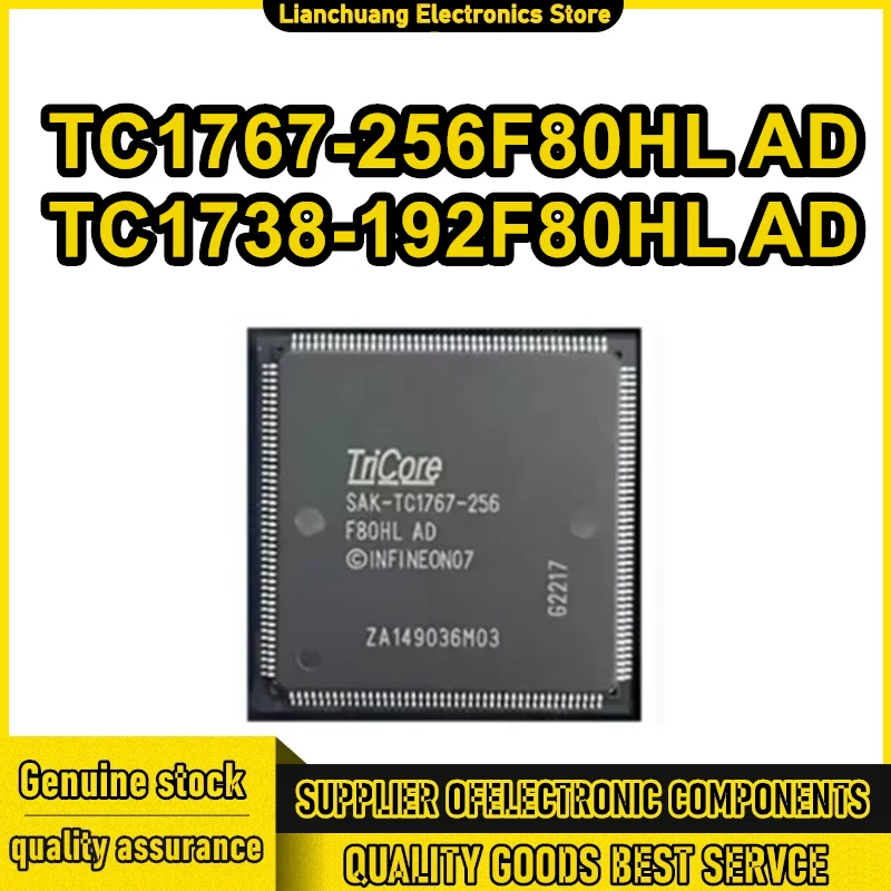 

SAK-TC1767-256F80HL SAK-TC1738-192F80HL SAK-TC1738-192 AD F80HL AD SAK-TC1738-192-F80HL QFP-176 Чип микроконтроллера Новый
