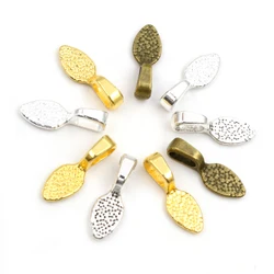15x5mm 21x7mm 40pcs Antique Silver Plated/Bronze/Gold Colors Bail Connectors Handmade Charms Pendant:DIY for bracelet necklace