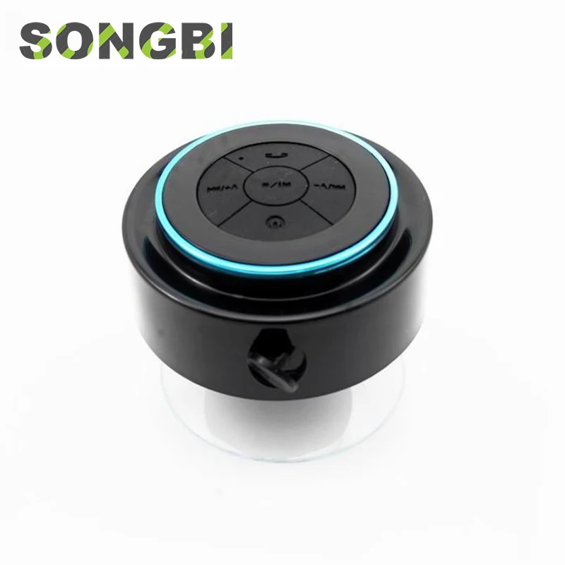 

F012 Waterproof Wireless Bluetooth Speaker Adsorption Portable Sound Box With Microphone Handsfree Phone Call For Phone and PC