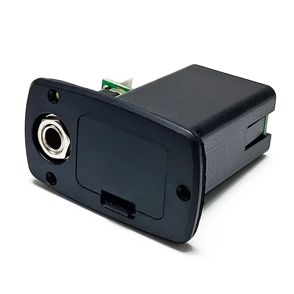 Kontak Kabel 2 Pin Plug Bass Aktif Tempat Baterai Pickup Casing Baterai Pickup Gitar Kotak Baterai 9V