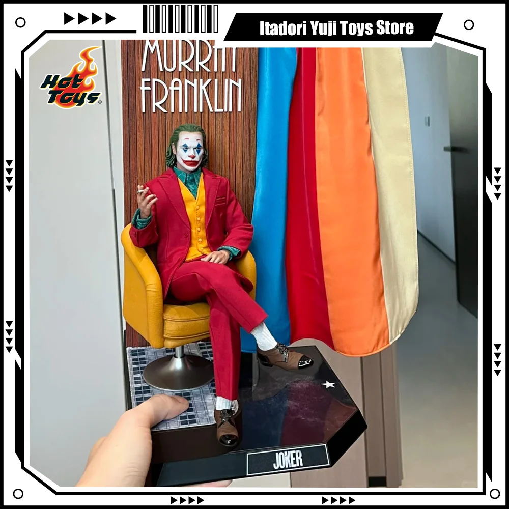 

Hot Toys HT The Joker 1/6 DX42 DX43AE Action Figures Artison Hair Transplant Version Anime Movable Joints Collection Model Toys