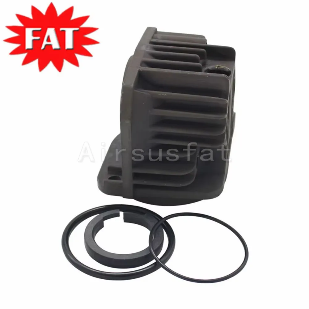 Air Suspension Compressor Cylinder Head + Piston Rings For Audi Q7 A6 C6 Porsche Cayenne VW Touareg 4L0698007A 4F0616006A