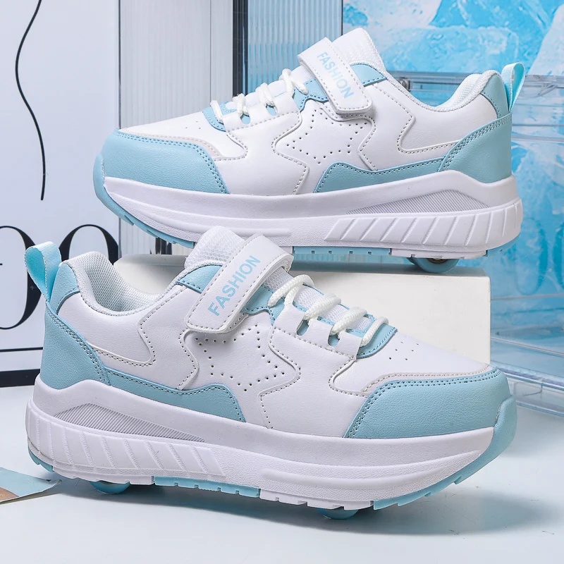 كعب شتوي جديد للفتيات لعام 2025: أحذية رياضية غير مرئية ذات 4 عجلات مقاومة للاهتراء وقابلة للسحب تلقائيًا #3