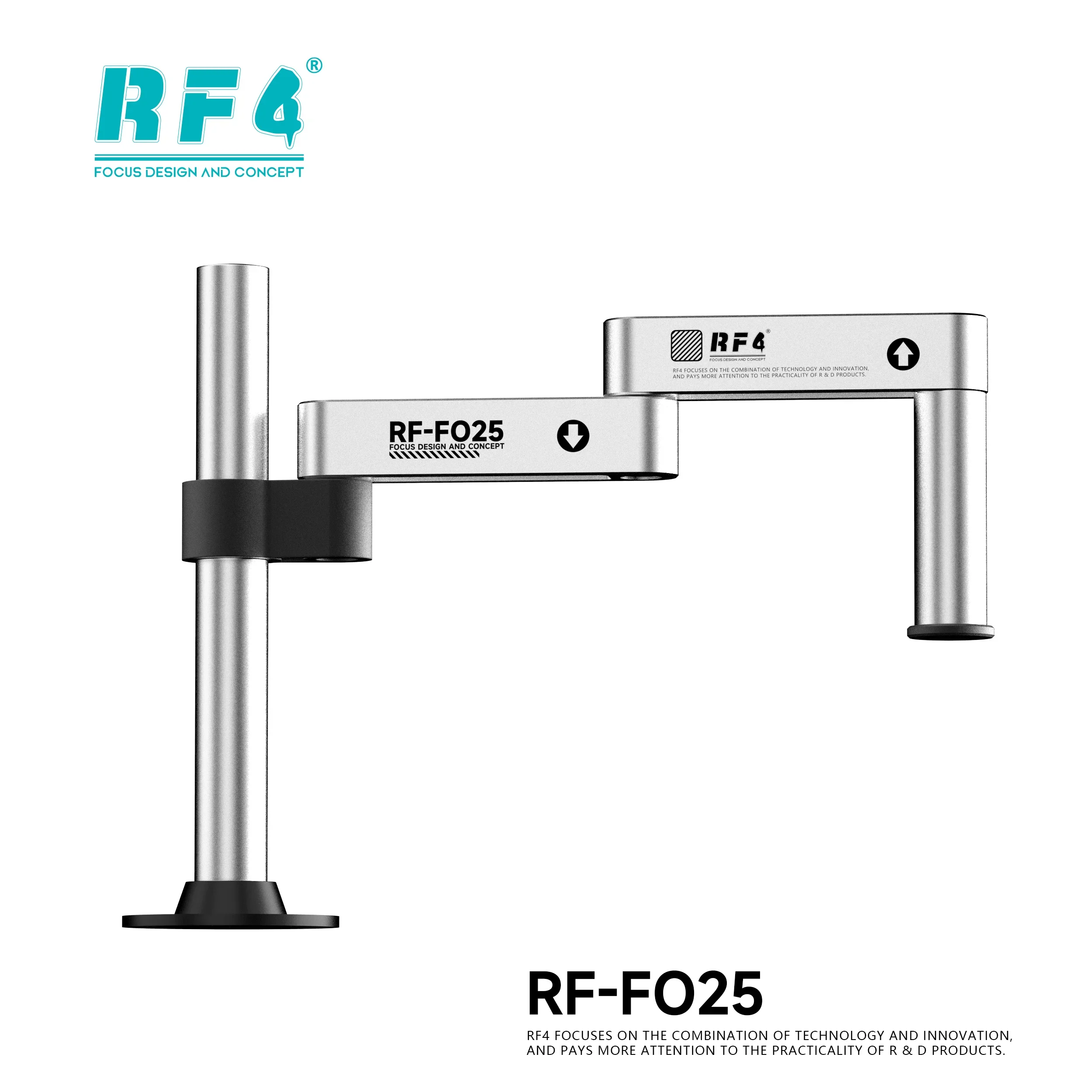 RF4 RF-FO24/FO25/FO26 顕微鏡スイングアームスタンド単一/関節式スイングアーム顕微鏡修理および検査サポートツール